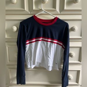 Women’s XS Hollister cropped long sleeve shirt